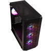 BitFenix skříň Garen / ATX / 4x120mm ARGB fan / 2xUSB 3.0 / USB 2.0 / tvrzené sklo / černá, BFC-GAN-300-KKGXK-4F