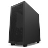 NZXT skříň H7 Flow edition / ATX / 2x 120 mm fan / USB-C / 2x USB / prosklená bočnice / mesh panel / černá, CM-H72FB-01