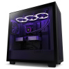 NZXT skříň H7 Flow edition / ATX / 2x 120 mm fan / USB-C / 2x USB / prosklená bočnice / mesh panel / černá, CM-H72FB-01