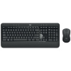 Logitech set MK540 ADVANCED, Bezdrátová klávesnice + myš/ 2.4GHz/ USB přijímač/ CZ/SK/ černý, 920-008688