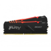 Kingston FURY Beast/DDR4/32GB/3600MHz/CL18/2x16GB/RGB/Black, KF436C18BB2AK2/32
