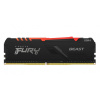 Kingston FURY Beast/DDR4/32GB/3600MHz/CL18/2x16GB/RGB/Black, KF436C18BB2AK2/32