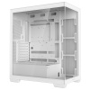 DEEPCOOL skříň CG580 / ATX / 2xUSB 3.0 / panoramatická / tvrzené sklo / bílá, R-CG580-WHNDA0-G-1