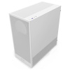 NZXT skříň H5 Flow edition / 2x120 mm fan / USB 3.0 / USB-C 3.1 / průhledná bočnice / mesh panel / bílá, CC-H52FW-01