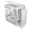 NZXT skříň H5 Flow edition / 2x120 mm fan / USB 3.0 / USB-C 3.1 / průhledná bočnice / mesh panel / bílá, CC-H52FW-01