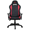 AROZZI herní židle TORRETTA SuperSoft/ látkový povrch/ černočervená, TORRETTA-SPSF-RED