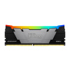 Kingston FURY Renegade/DDR4/32GB/3600MHz/CL16/4x8GB/RGB/Black, KF436C16RB2AK4/32