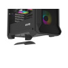 Počítačová skříň Genesis IRID 505 ARGB V2/Midi Tower/Transpar./Černá, NPC-1518