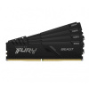 Kingston FURY Beast/DDR4/128GB/3200MHz/CL16/4x32GB/Black, KF432C16BBK4/128