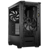 Be quiet! skříň PURE BASE 501DX / ATX / 3x140mm PWM ARGB fan / ARGB LED pásek / USB3.2 / temper.sklo / černá, BGW76