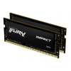 Kingston FURY Impact/SO-DIMM DDR4/64GB/3200MHz/CL20/2x32GB/Black, KF432S20IBK2/64