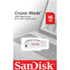 SanDisk Cruzer Blade/16GB/USB 2.0/USB-A/Bílá, SDCZ50C-016G-B35W