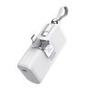 TRUST PACTO 5000 PD POCKET POWERBANK WHT, 26105