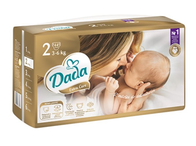 Dada Extra care vel. 2 44 ks (3 6 kg)