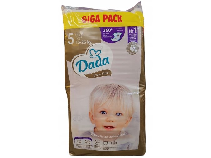 Dada Extra care giga pack vel. 5 136 ks (15 25 kg)