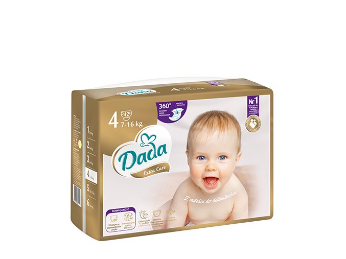 Dada Extra care vel. 4 42 ks (7 16 kg)