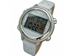 Náramkové vibrační hodinky VibraLITE 12 White