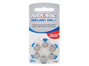 Baterie Rayovac pro kochleární implantáty