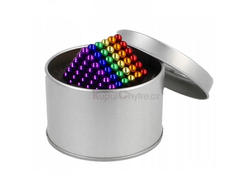 NeoCube - 5 mm (barevné magnetické kuličky)
