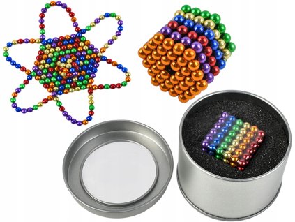 NeoCube - 5 mm (barevné magnetické kuličky)