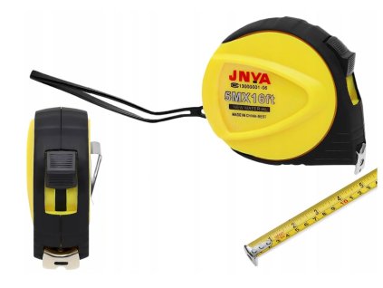Svinovací metr - metrická i palcová stupnice - 5m, 16ft x 19 mm