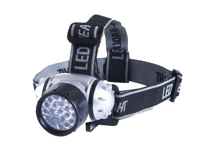 Čelová svítilna 12 LED diod