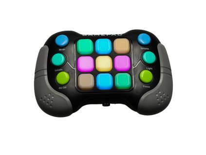 Anti stress game console pop it black 162641