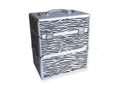 Kosmetický kufr - zebra