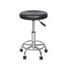 Kadeřnický taburet - kolečková židle - černá
