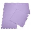 Pěnový koberec - cvičící / dětská podložka 60 x 60cm - 4 ks - fialová