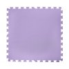 Pěnový koberec - cvičící / dětská podložka 60 x 60cm - 4 ks - fialová