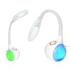 Stolní LED lampa 5W s nočním RGB podsvícením - bílá