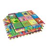 Pěnový koberec EVA - abeceda / dětská podložka 61 x 61cm - 4 ks
