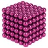 NeoCube - Magnetické kuličky 3 mm - růžové