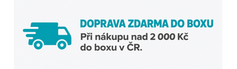 DOPRAVA nad 2000,- ZDARMA do boxu