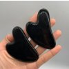 guasha obsidian tvar srdce