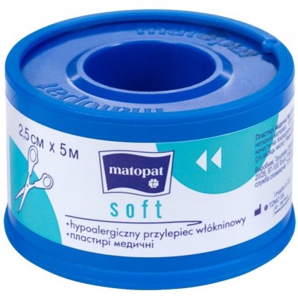 Matopat náplast Soft 2,5 cm x 5 m