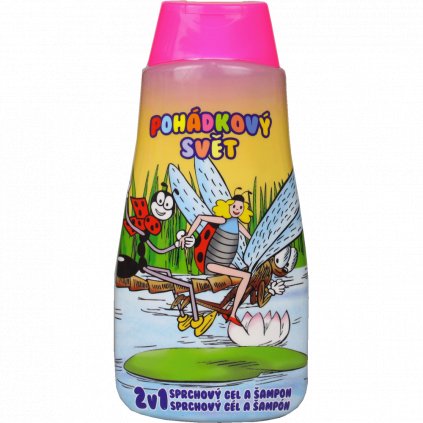 Pohádkový svět sprchový gel + šampon Ferda Mravenec a Slečna Beruška 500 ml