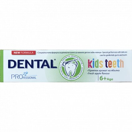 Dental kids zubní pasta s příchutí jablka od 6 let 50 ml