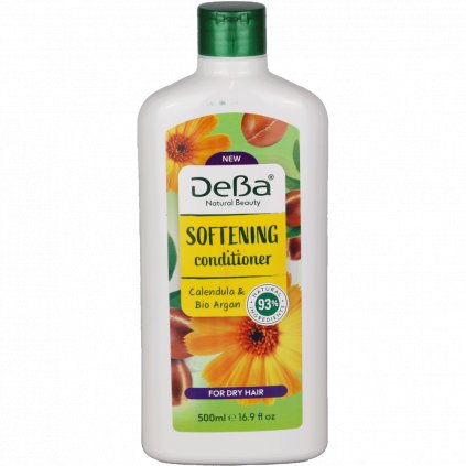 DeBa kondicionér Softening Calendula & BIO Argan 500 ml