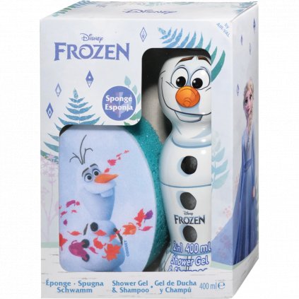 Frozen II Olaf set sprchový gel + houbička