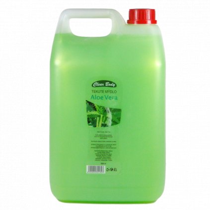 Clear Body tekuté mýdlo PE Aloe Vera 5 L