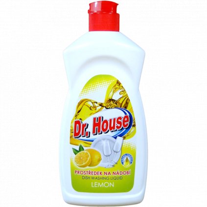 Dr. House na mytí nádobí Lemon 500 ml