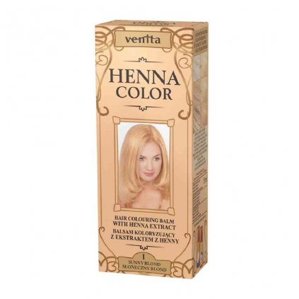 HENNA 01 tmavý sluneční blond 75 ml