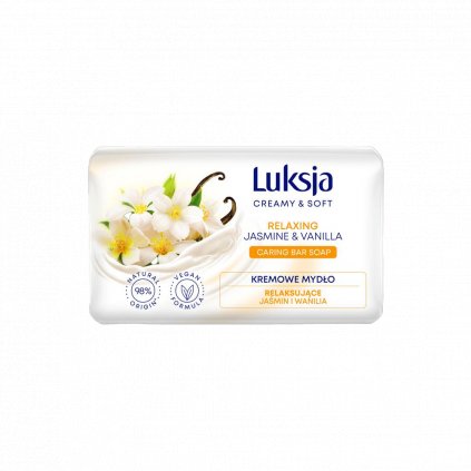 Luksja toaletní mýdlo Jasmín a vanilla 90 g