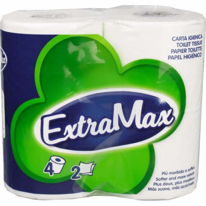 EXTRA Max VERDE toaletní papír 2 vrstvý 4 ks