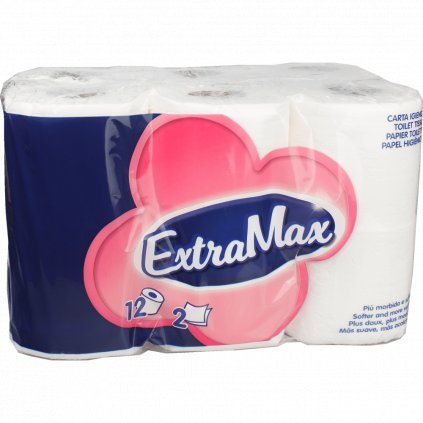 EXTRA Max toaletní papír 2 vrstvý 12 ks