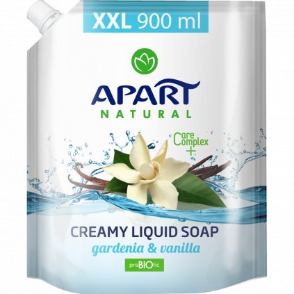 APART tekuté mýdlo náhrada Gardenia a vanilla 900 ml