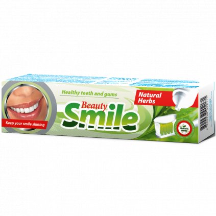 Smile Beauty zubní pasta NATURAL HERBS 100 ml