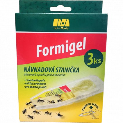 Formigel návnadová stanička k likvidaci mravenců 3 ks